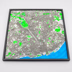 Carte 3D de Lisbonne