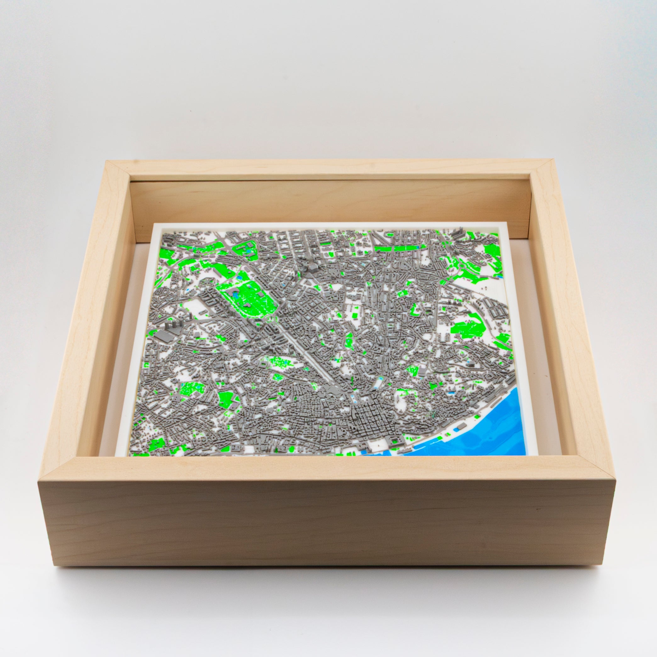 Carte 3D de Lisbonne