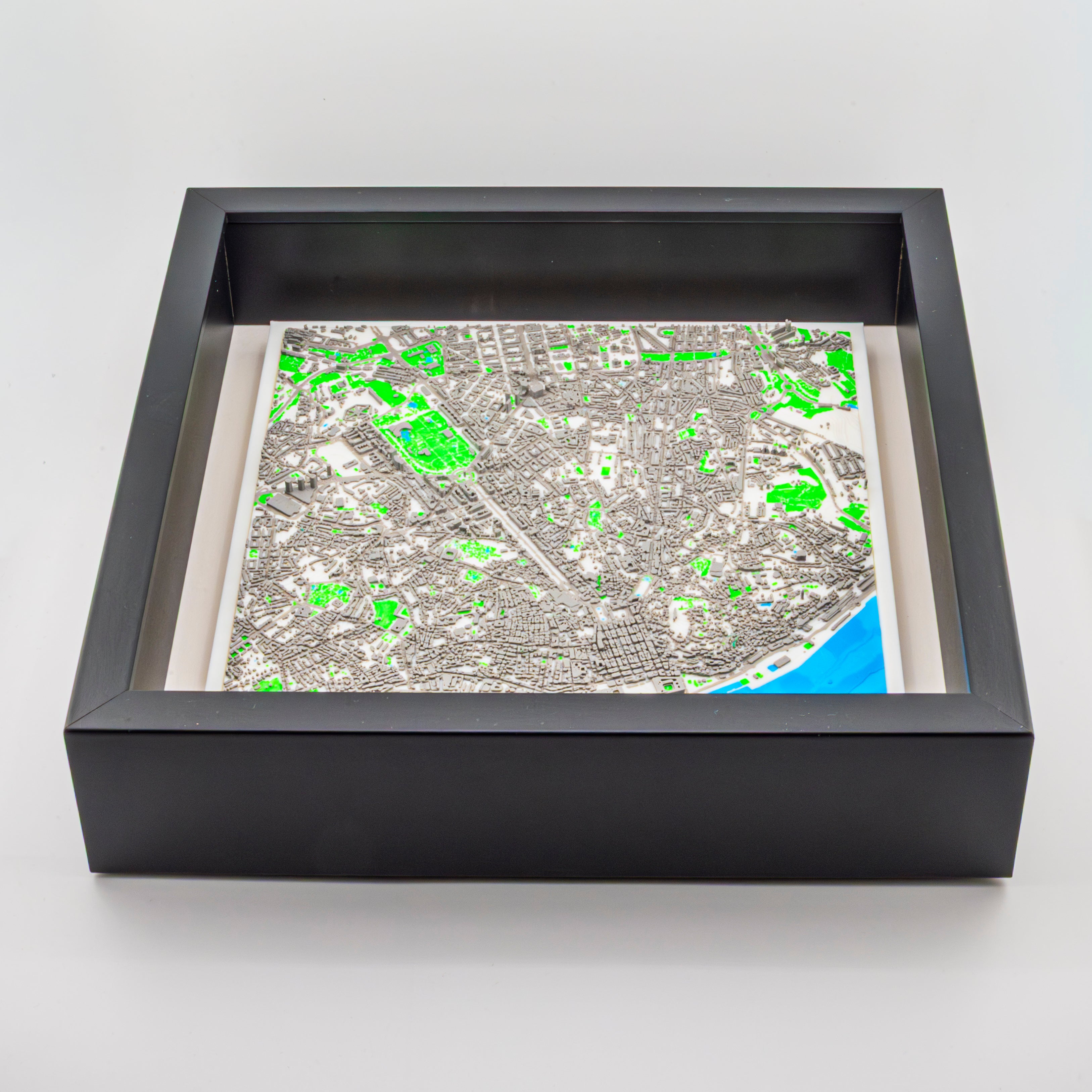 Carte 3D de Lisbonne