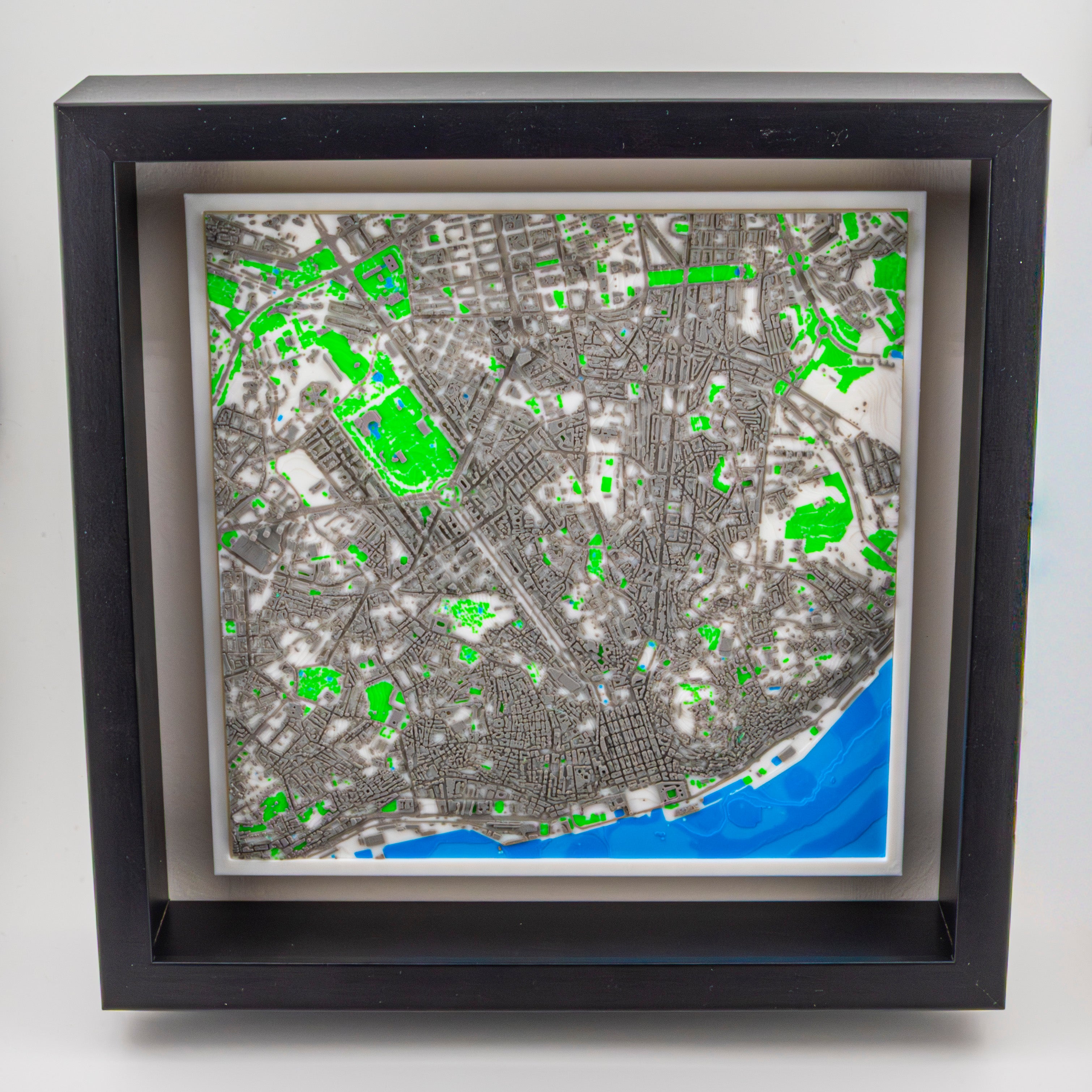 Carte 3D de Lisbonne