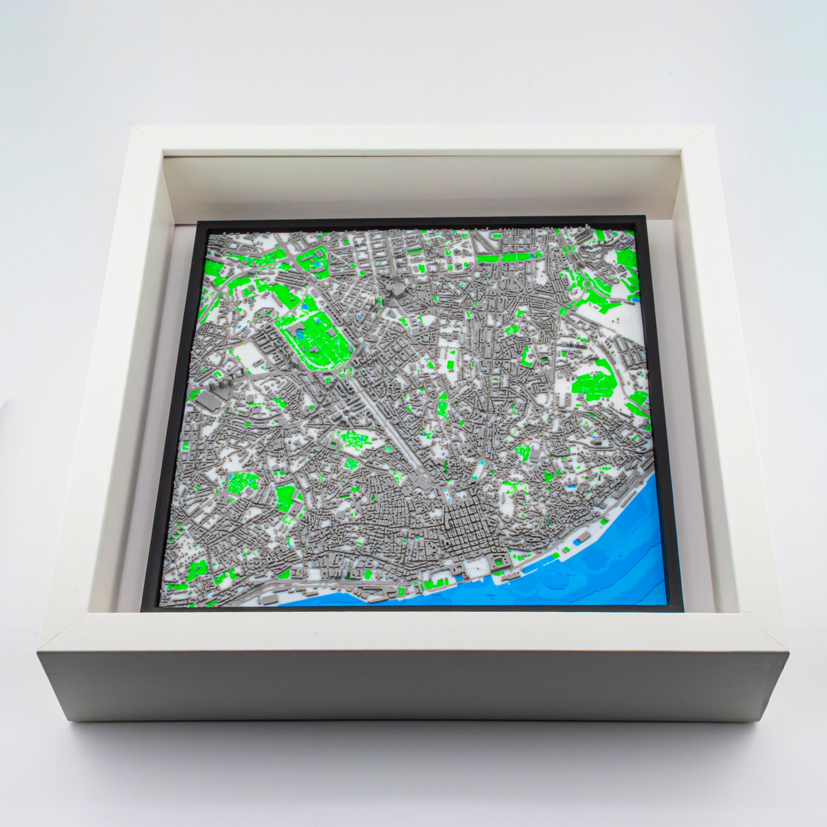 Carte 3D de Lisbonne