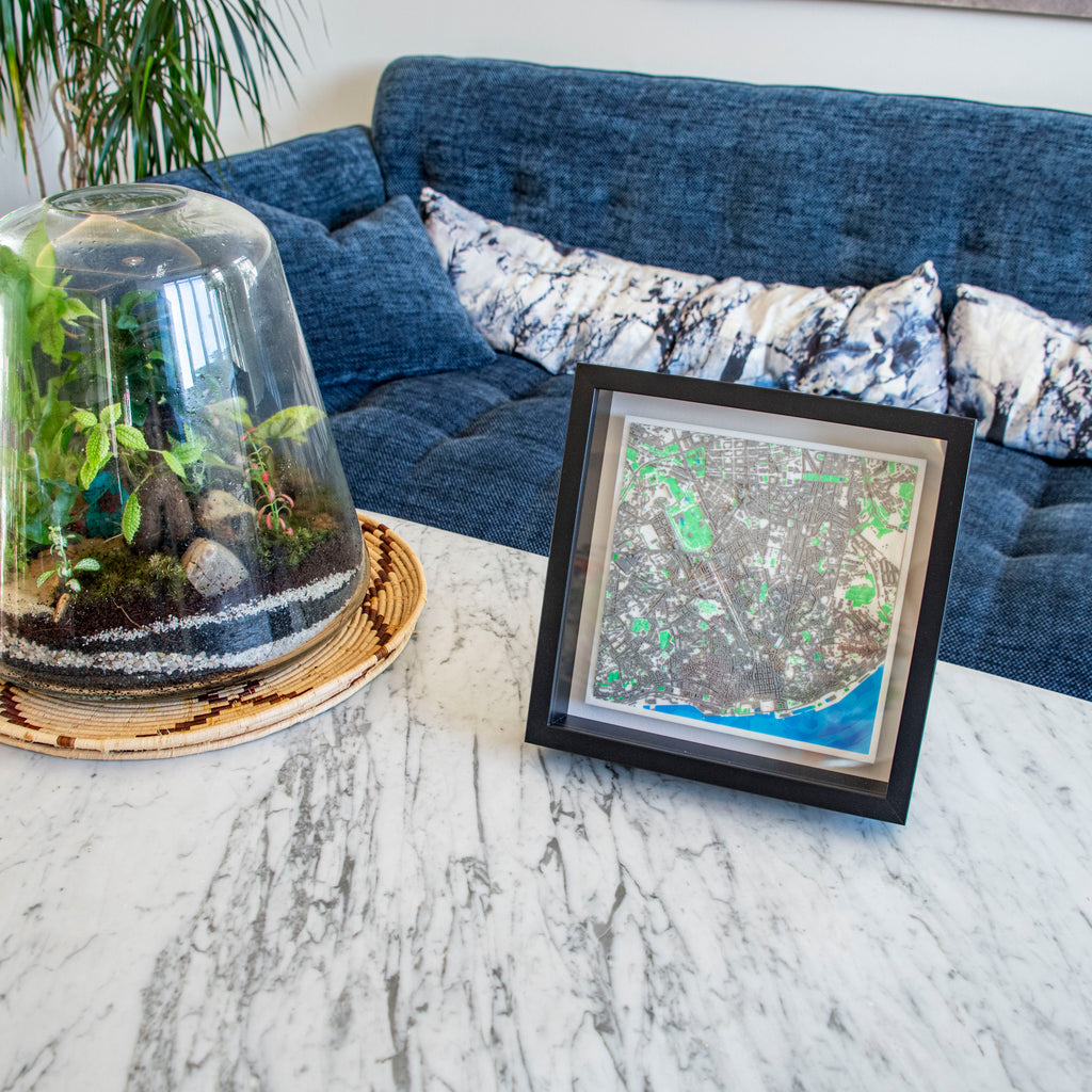 Carte 3D de Lisbonne