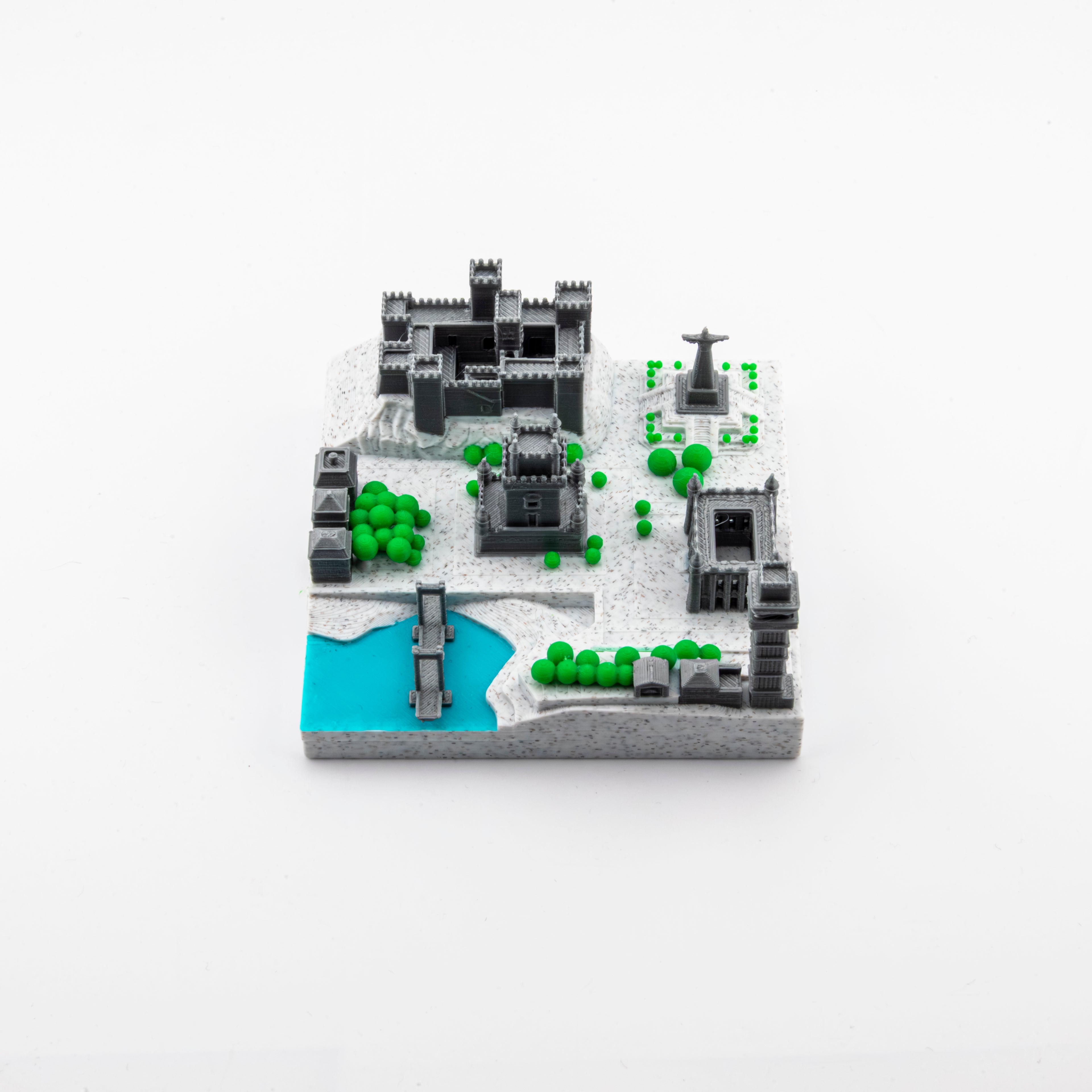 Mini ville 3D de Lisbonne