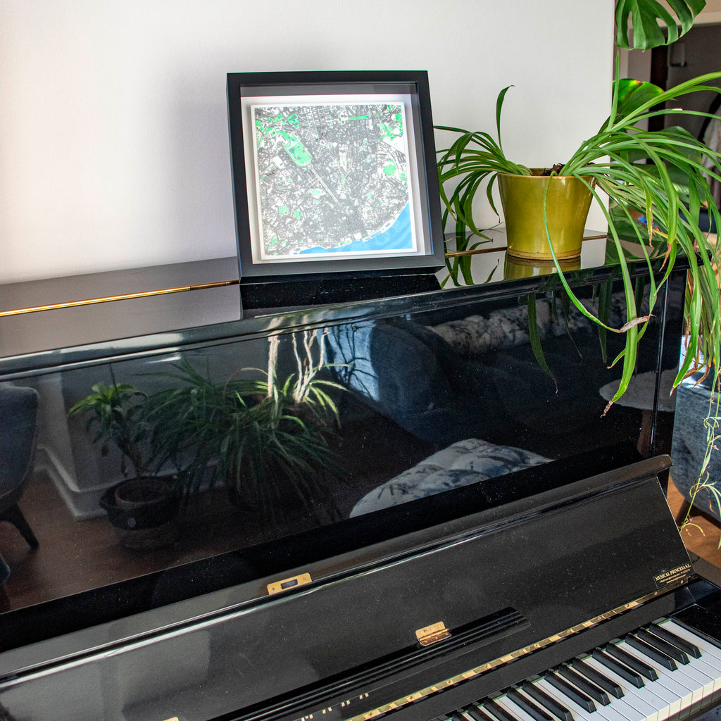 Carte 3D de Lisbonne