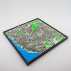 Carte 3D de Lisbonne