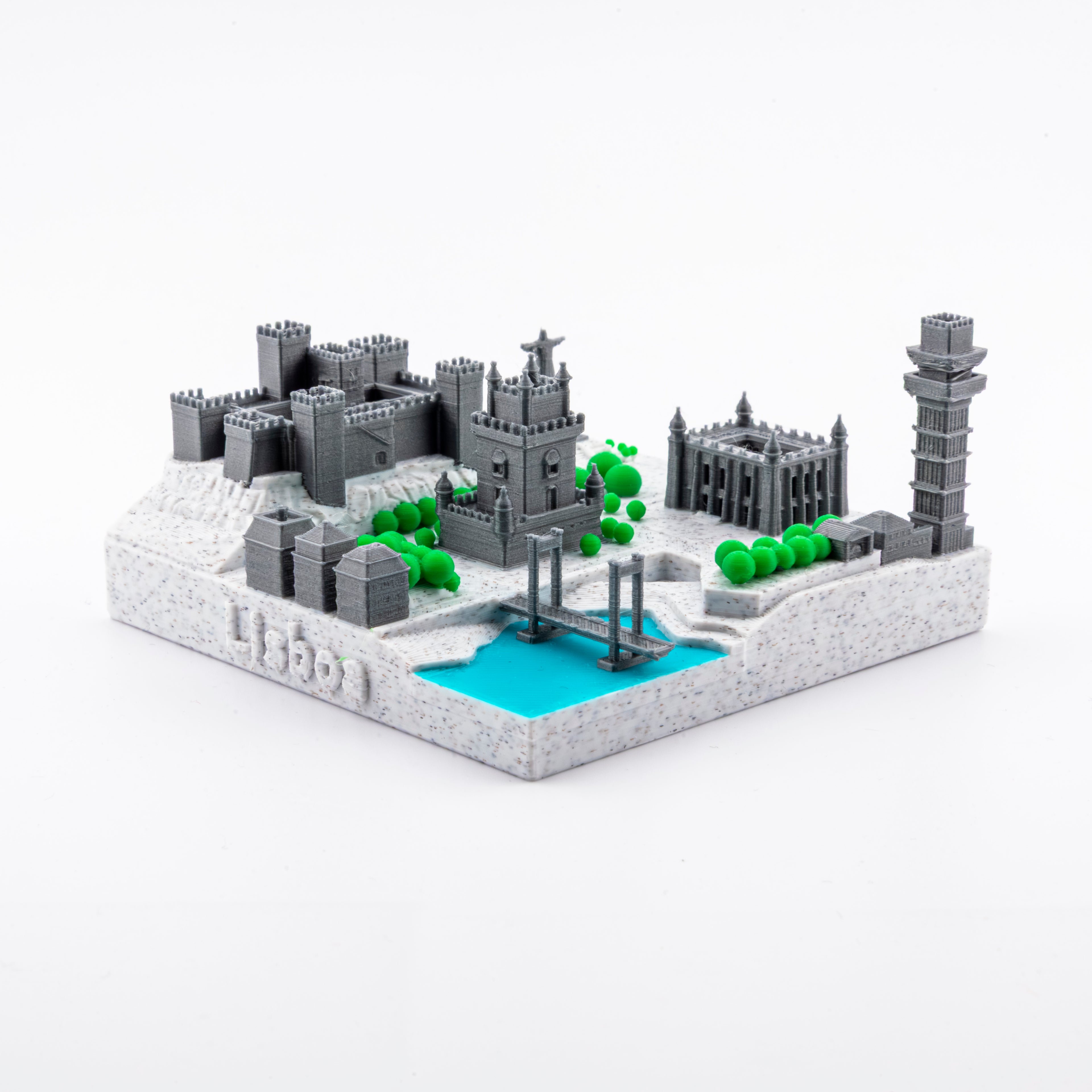 Mini ville 3D de Lisbonne