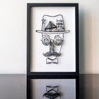 Icons Lisbonne - Fernando Pessoa - Noir