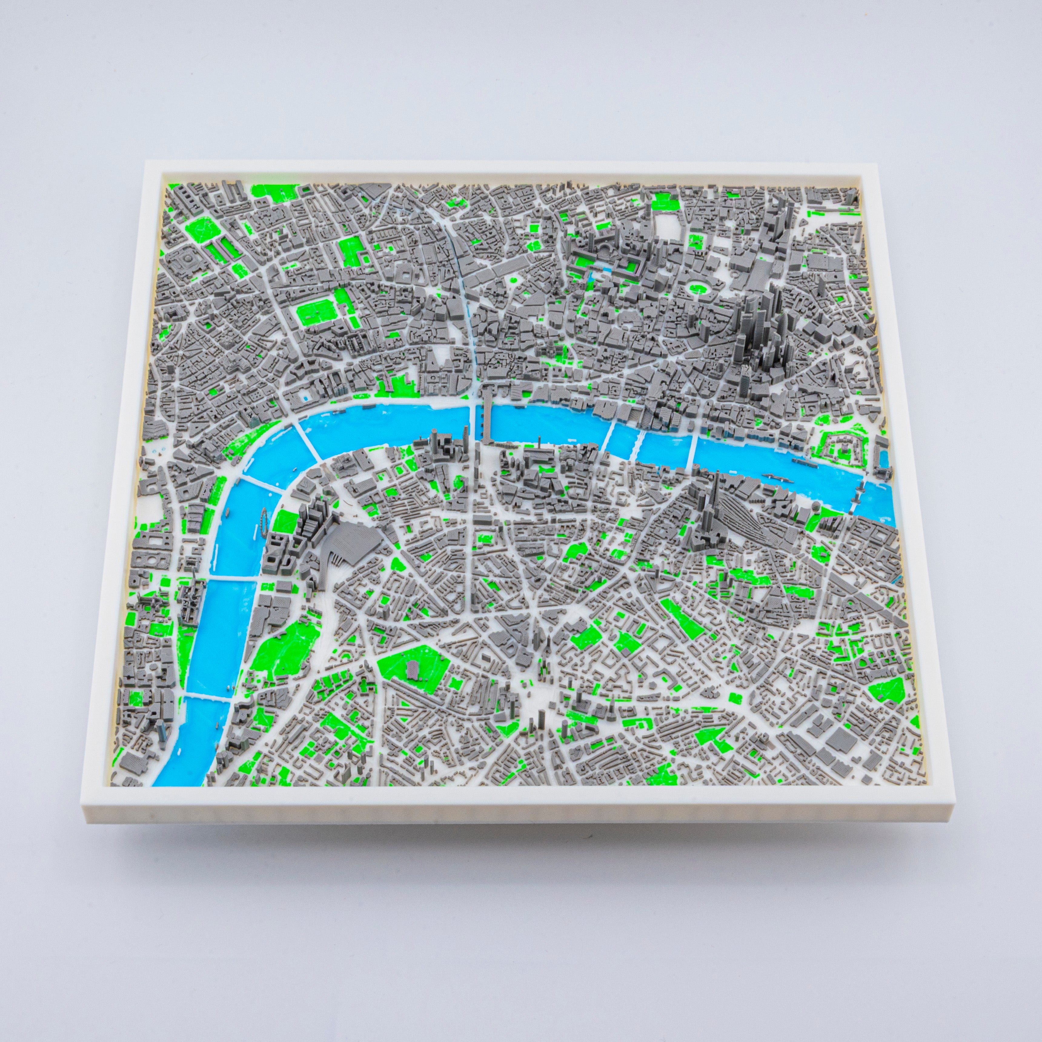 Carte 3D de Londres