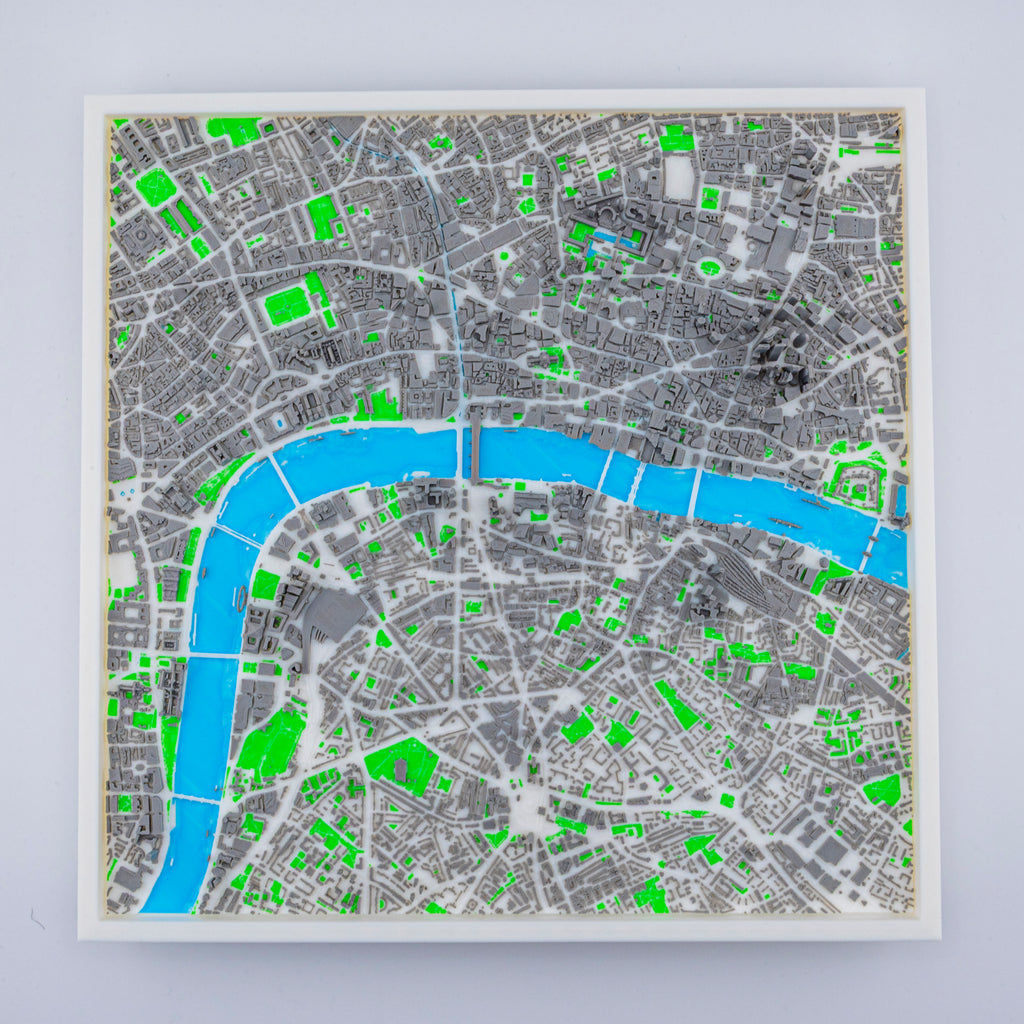 Carte 3D de Londres