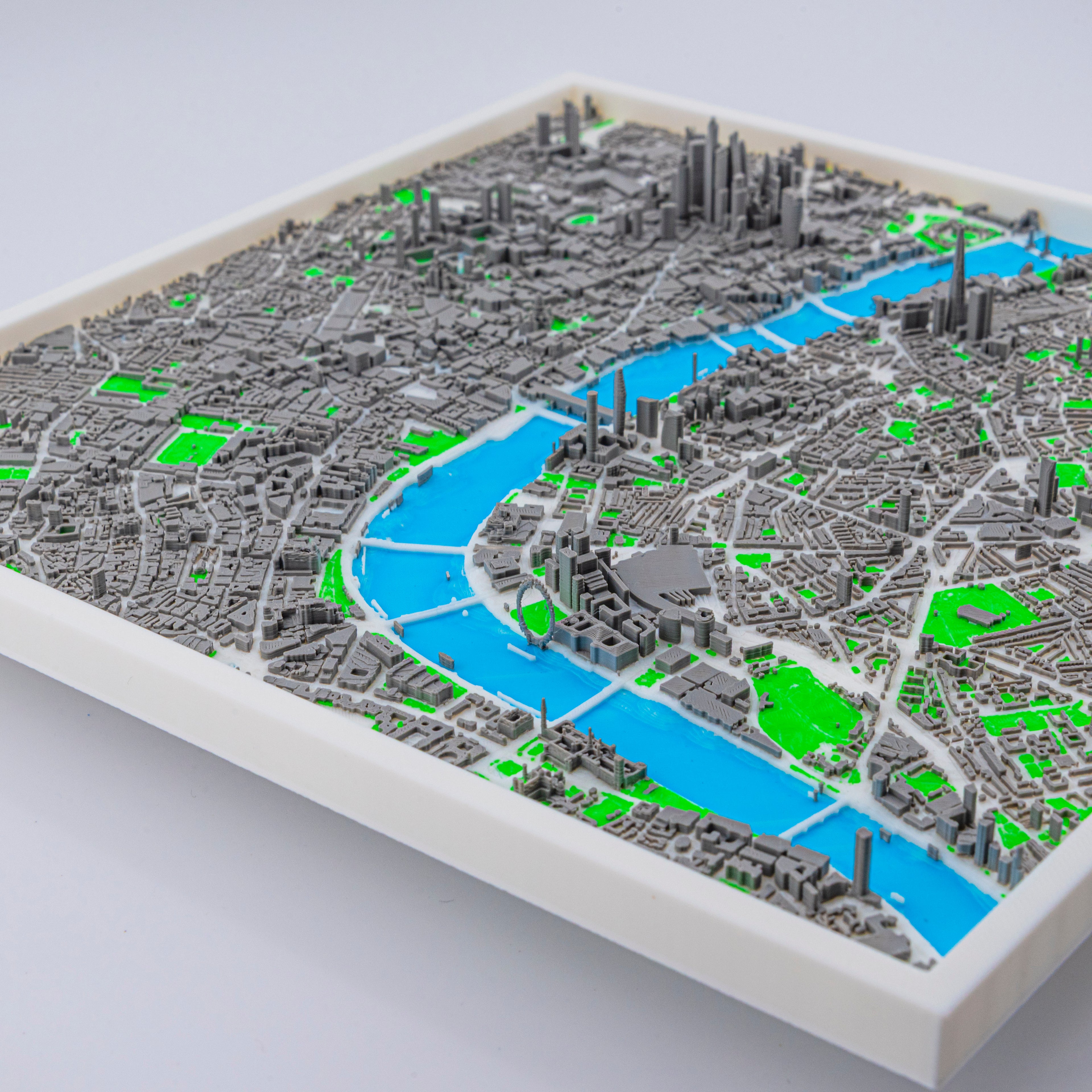 Carte 3D de Londres