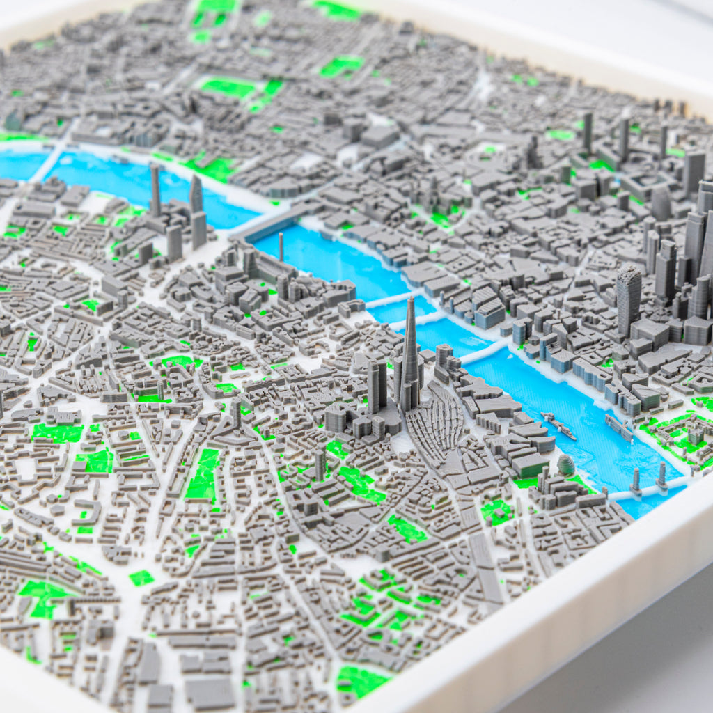 Carte 3D de Londres