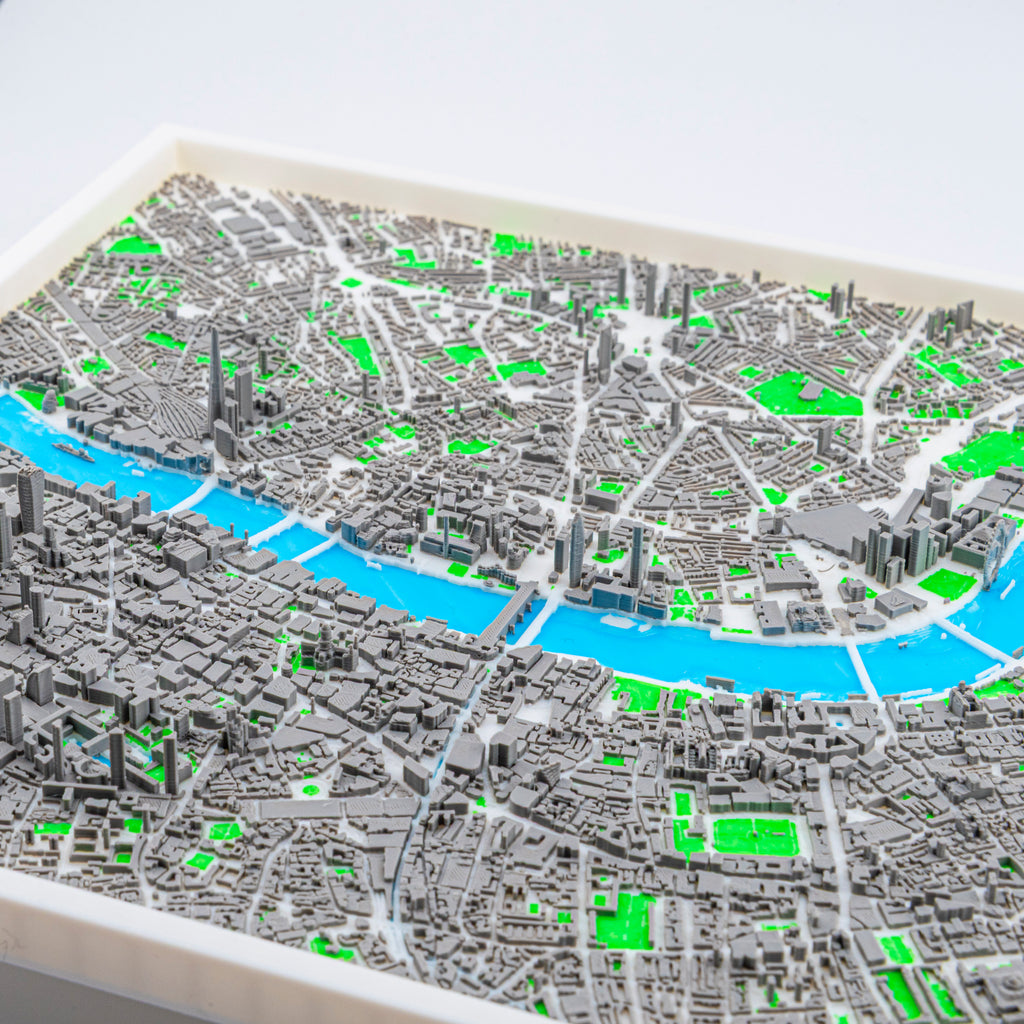 Carte 3D de Londres