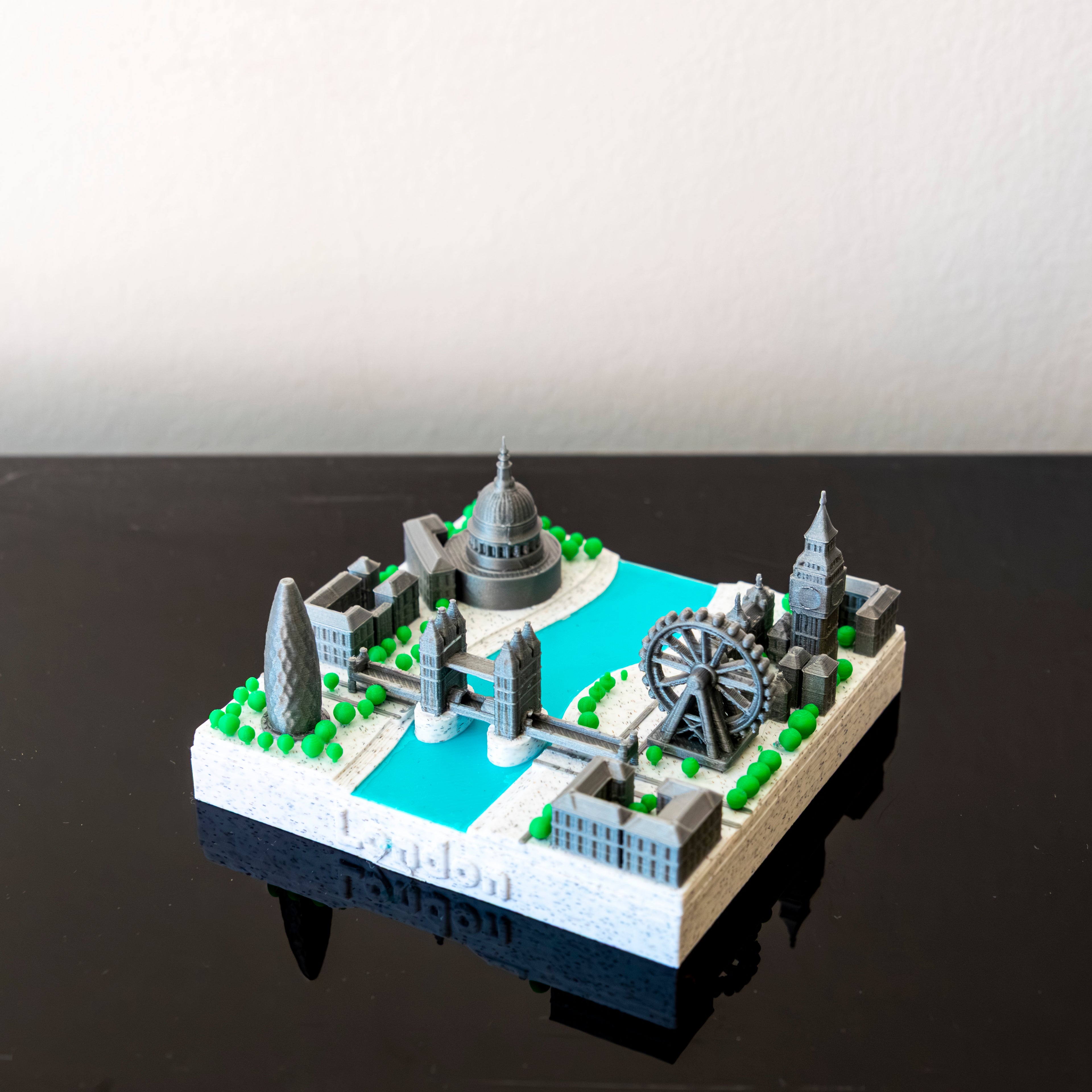 Mini ville 3D de Londres