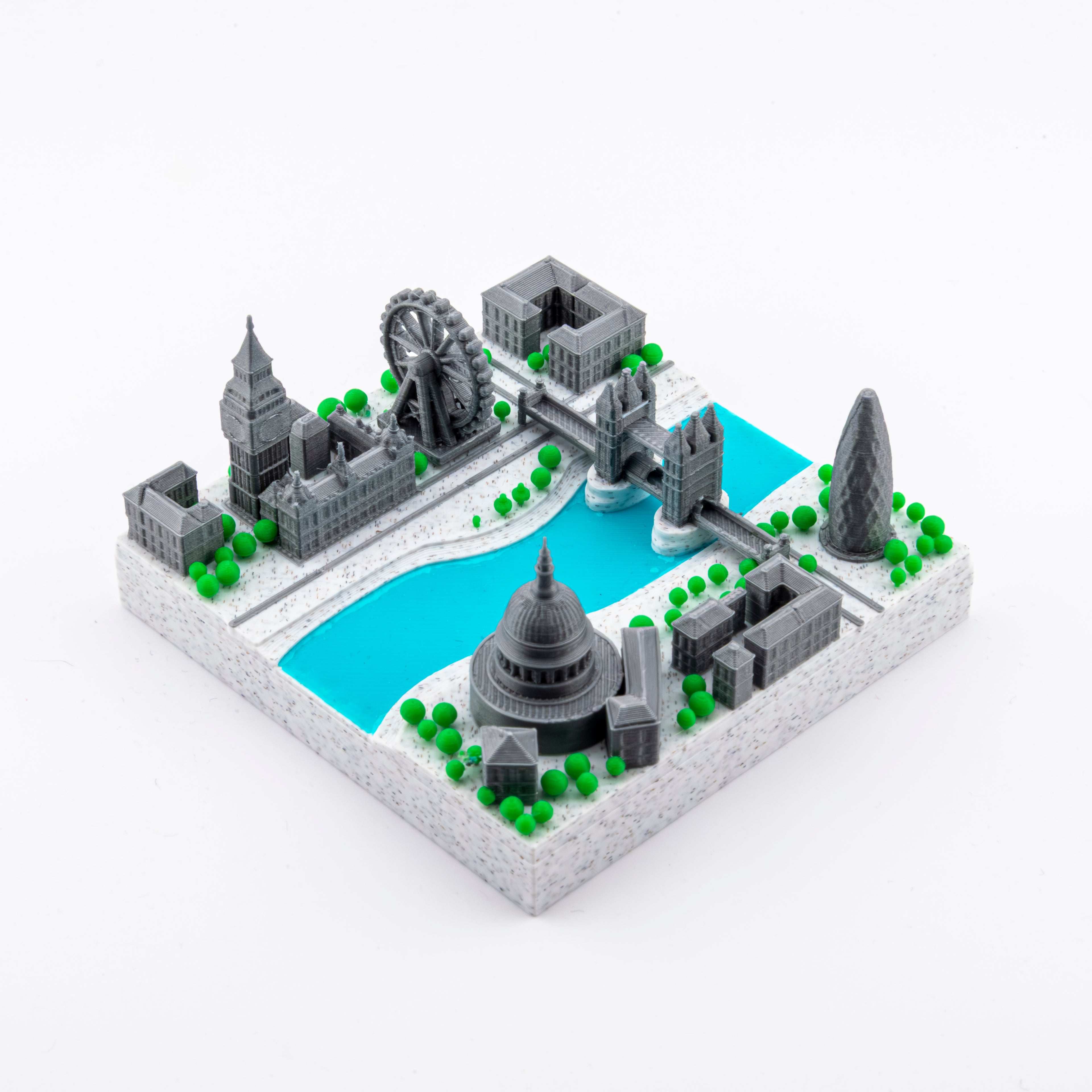 Mini ville 3D de Londres