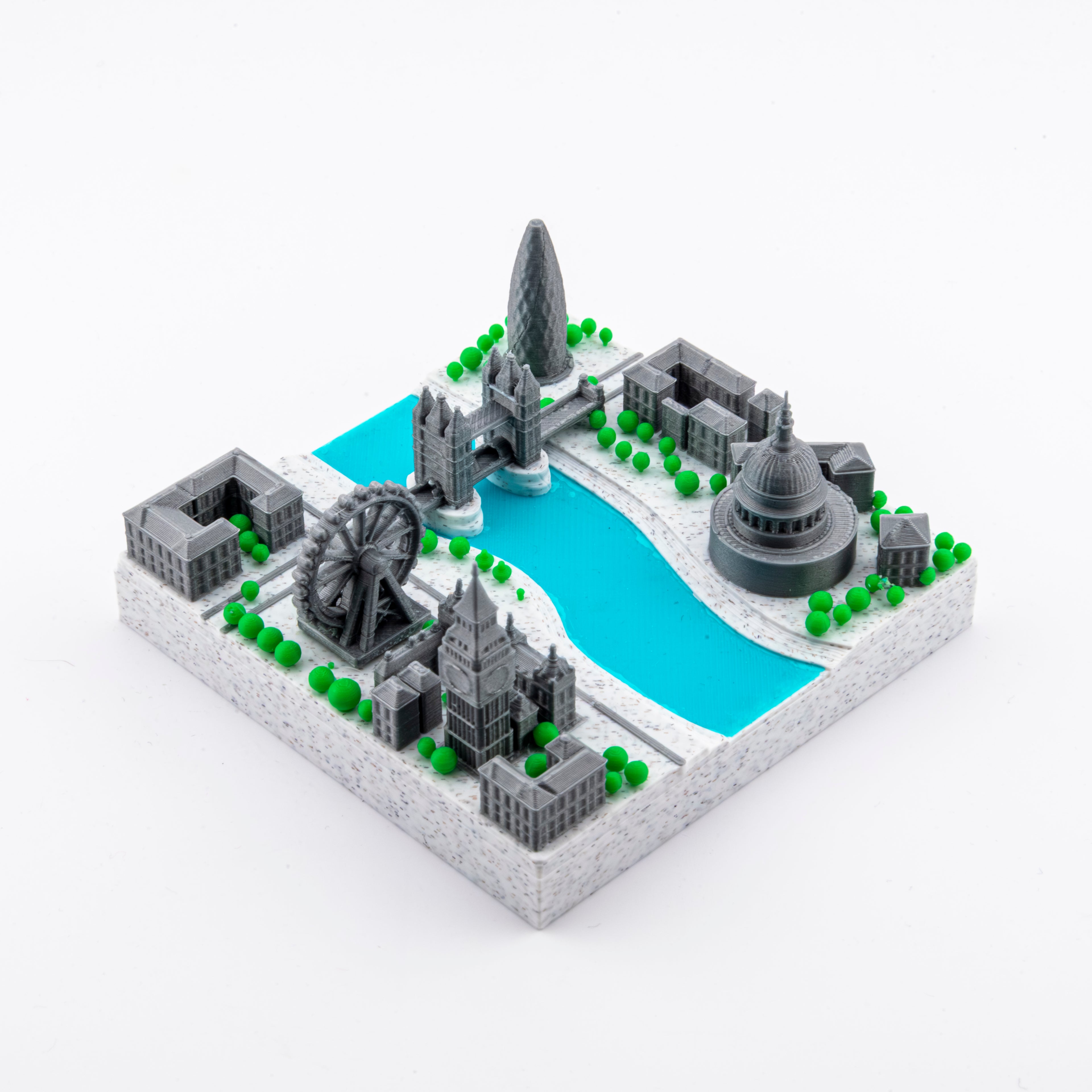 Mini ville 3D de Londres