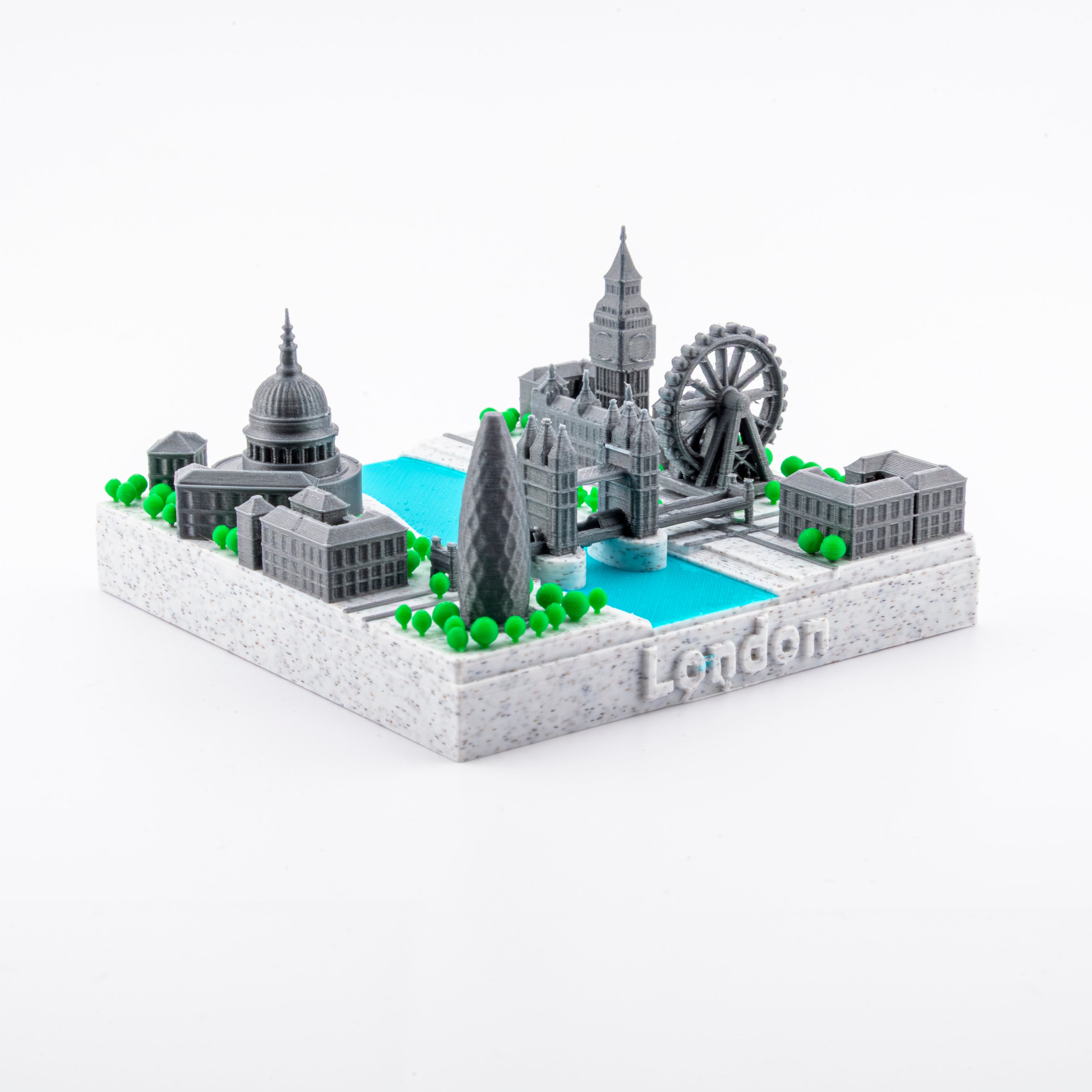 Mini ville 3D de Londres