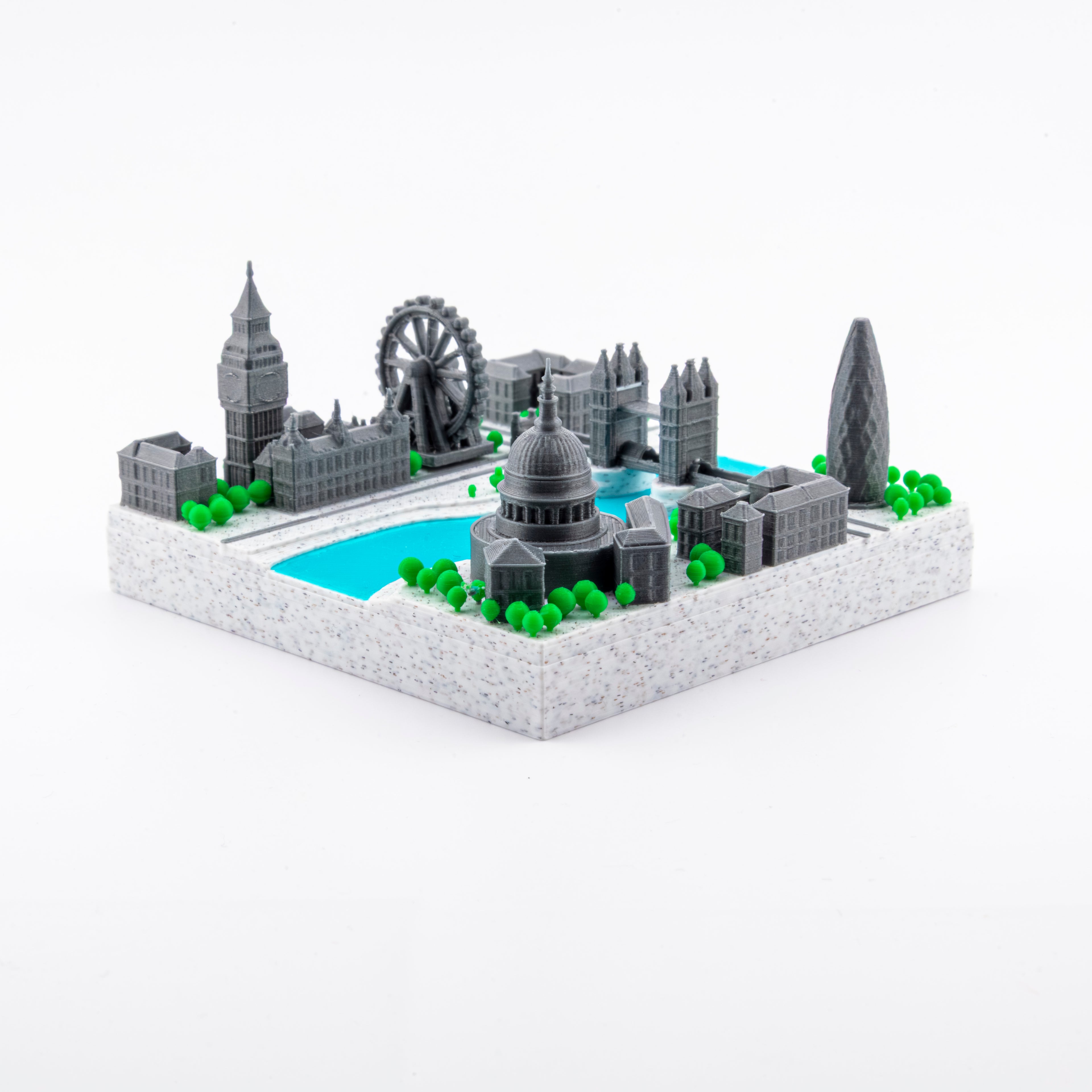 Mini ville 3D de Londres