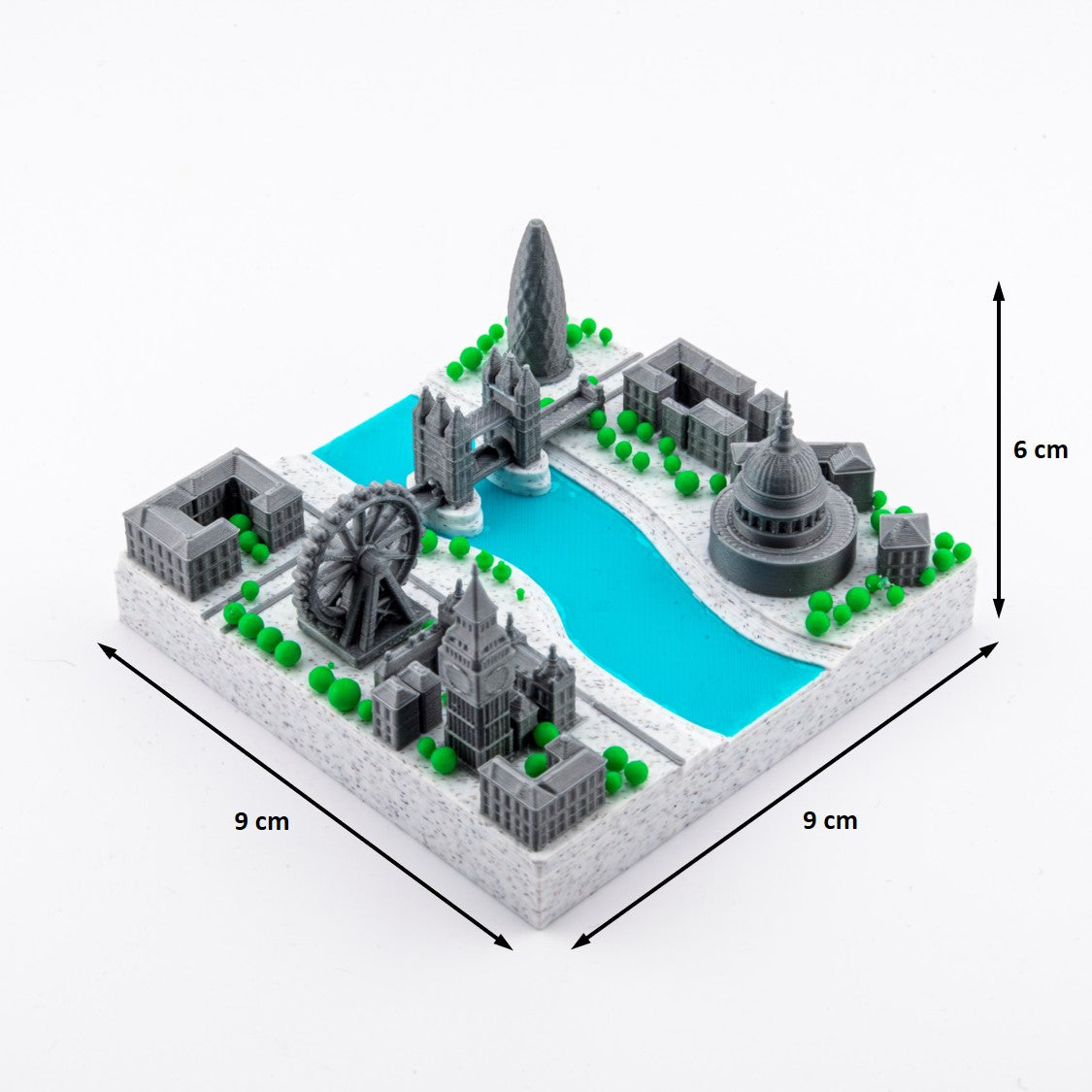 Mini ville 3D de Londres