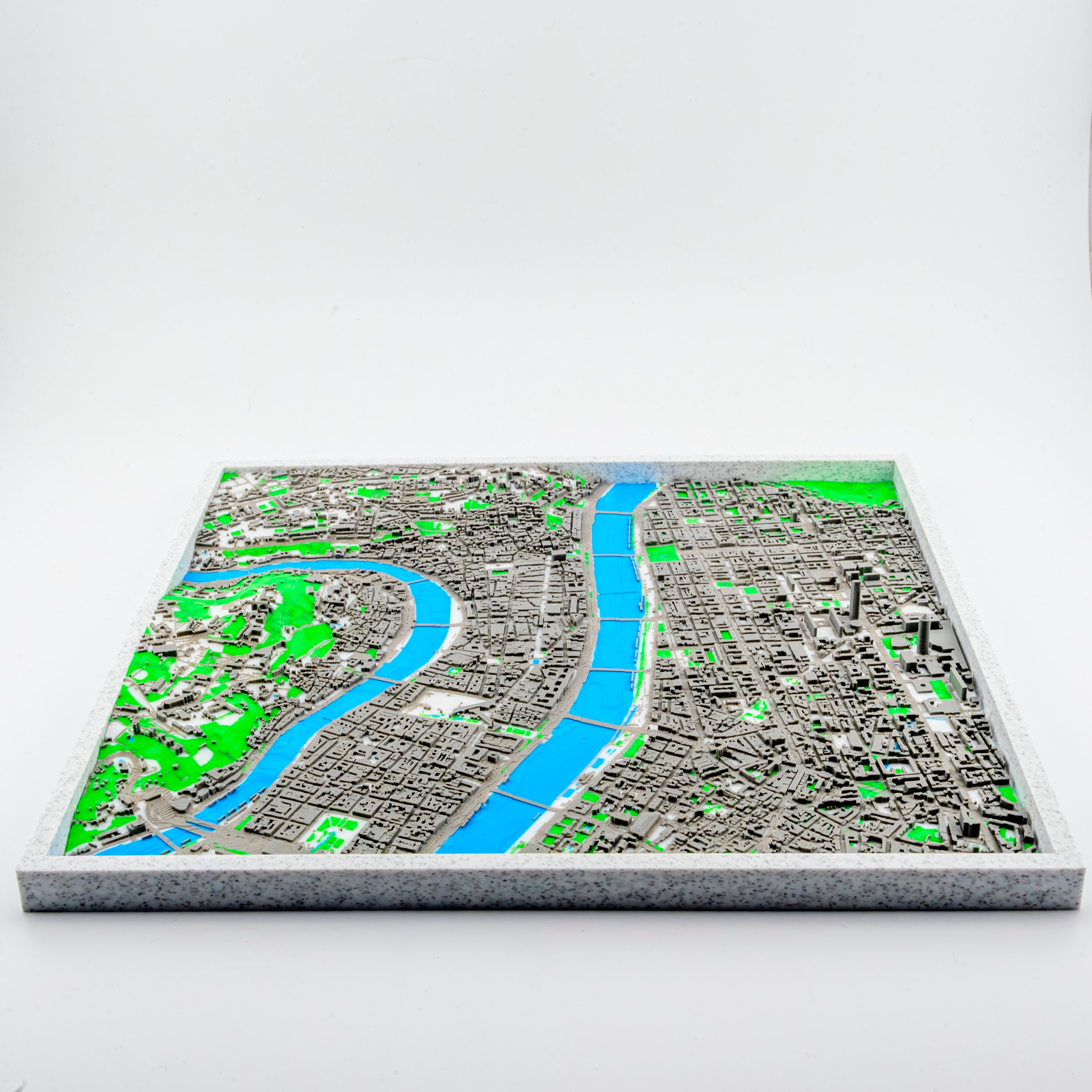 Carte 3D de Lyon