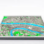Carte 3D de Lyon