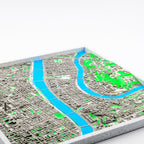 Carte 3D de Lyon