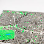 Carte 3D de Madrid