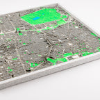 Carte 3D de Madrid