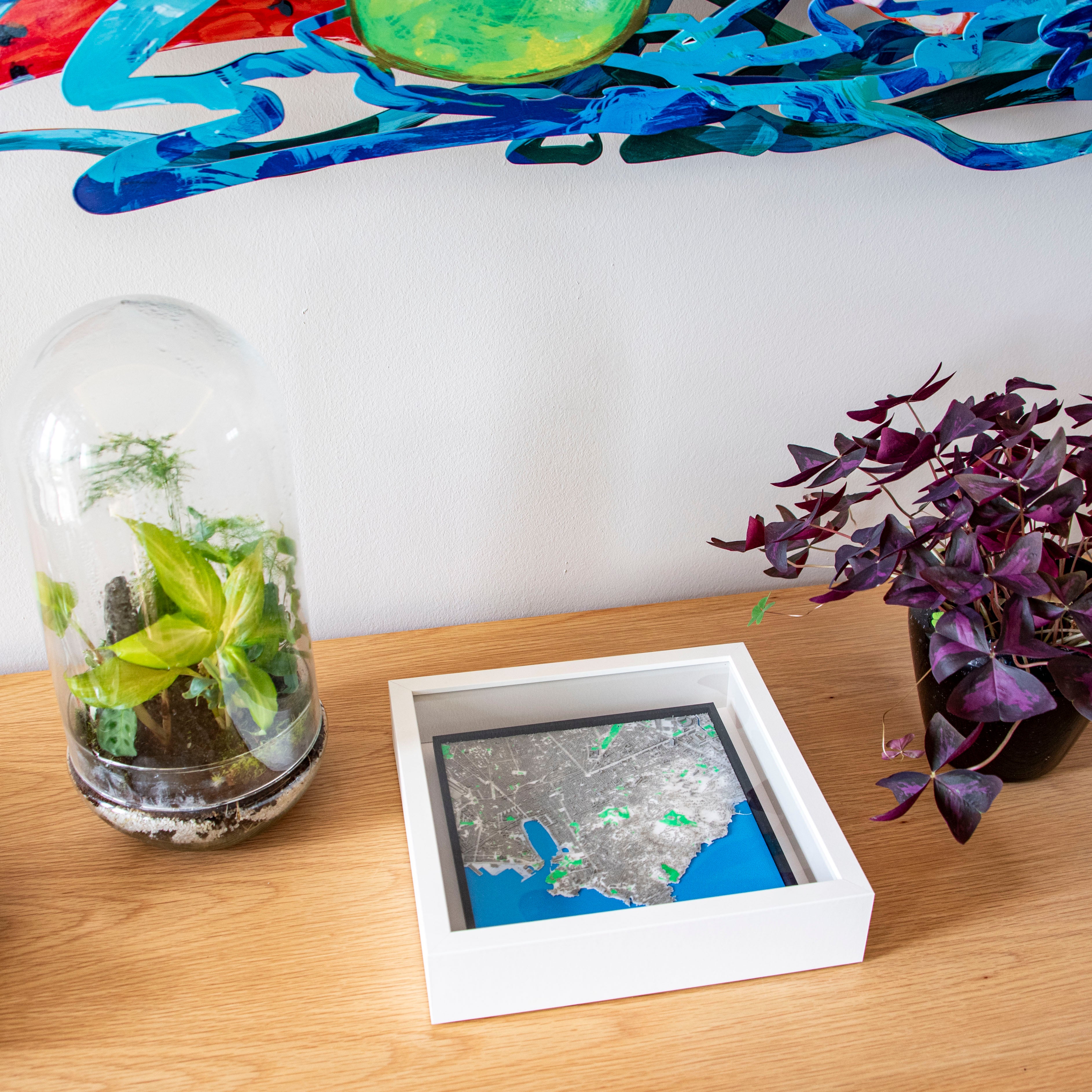 Carte 3D de Marseille