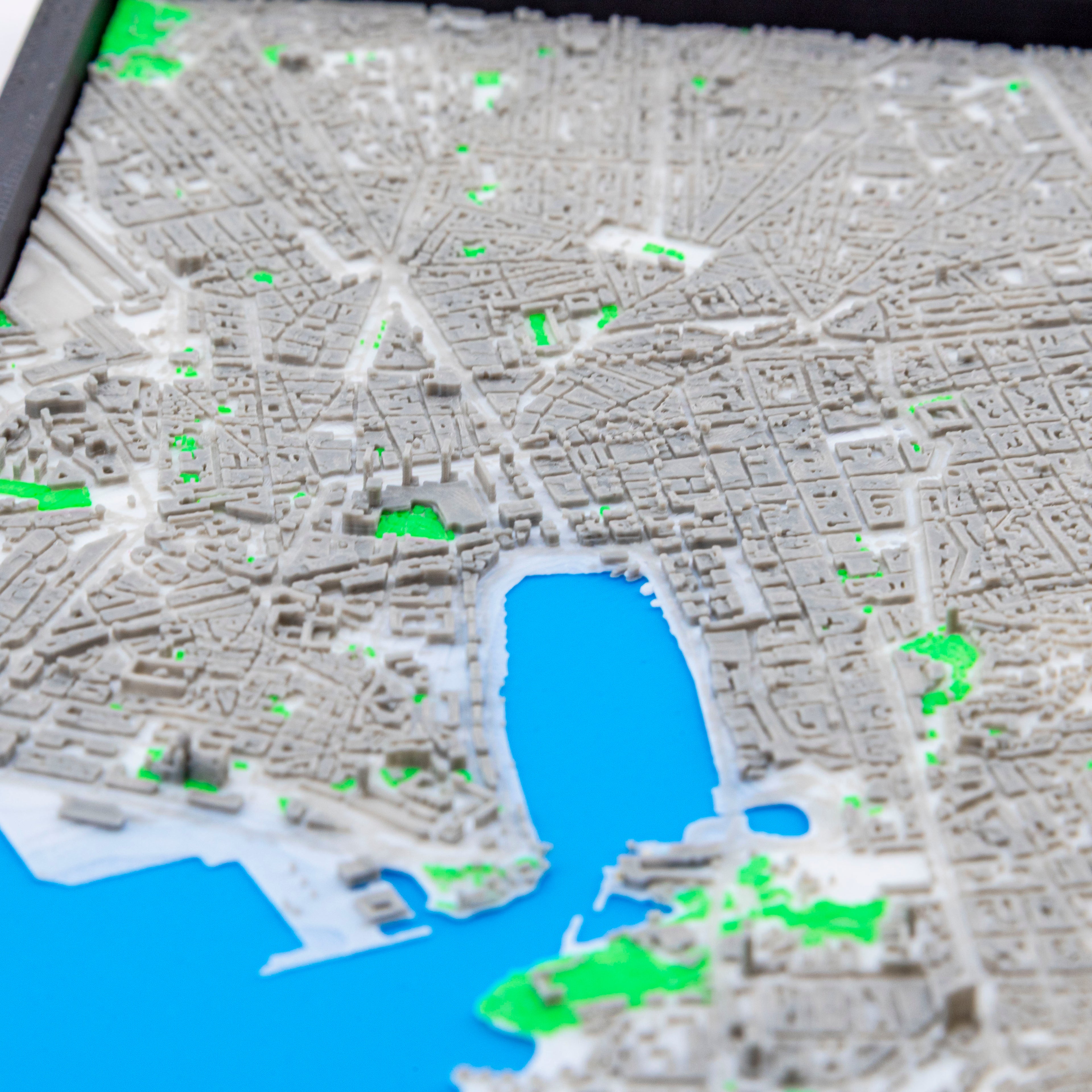 Carte 3D de Marseille