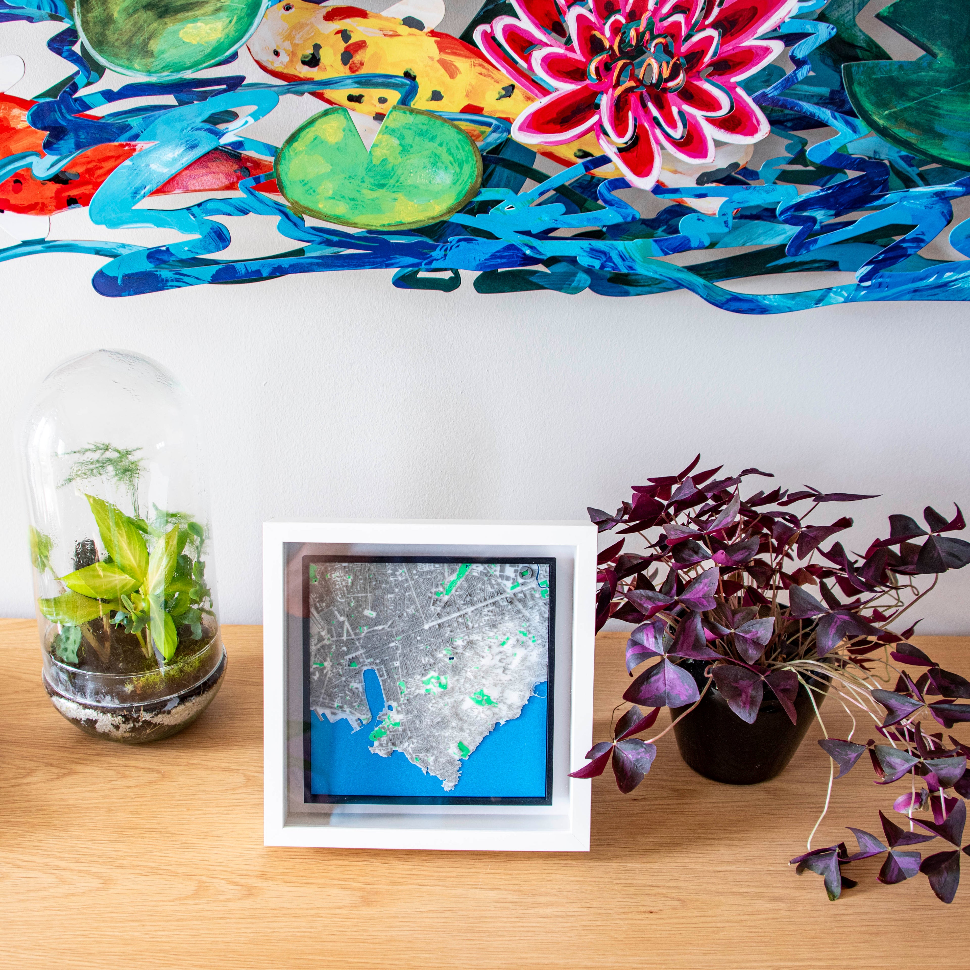 Carte 3D de Marseille