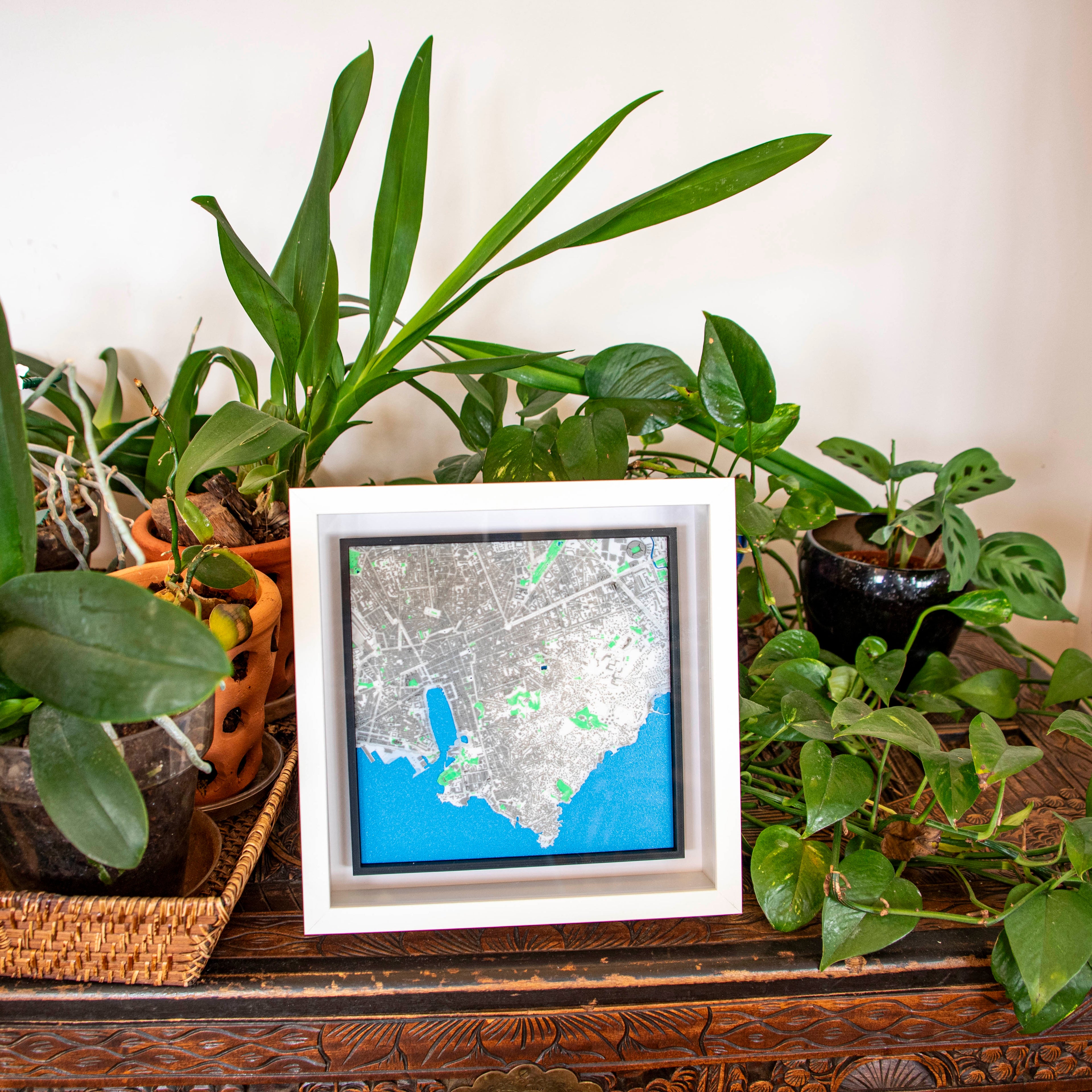 Carte 3D de Marseille