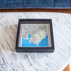 Carte 3D de Marseille