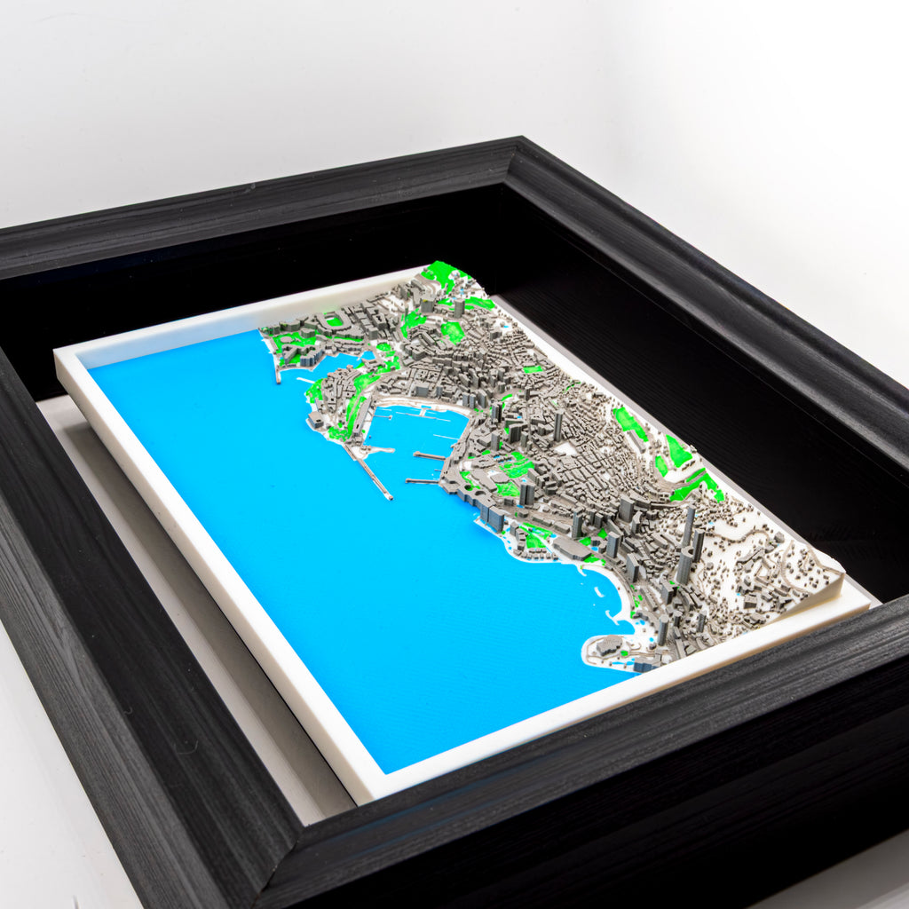 Monaco 3D Map