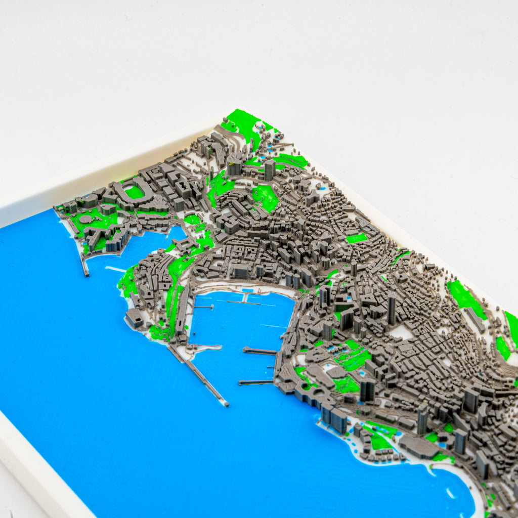 Monaco 3D Map