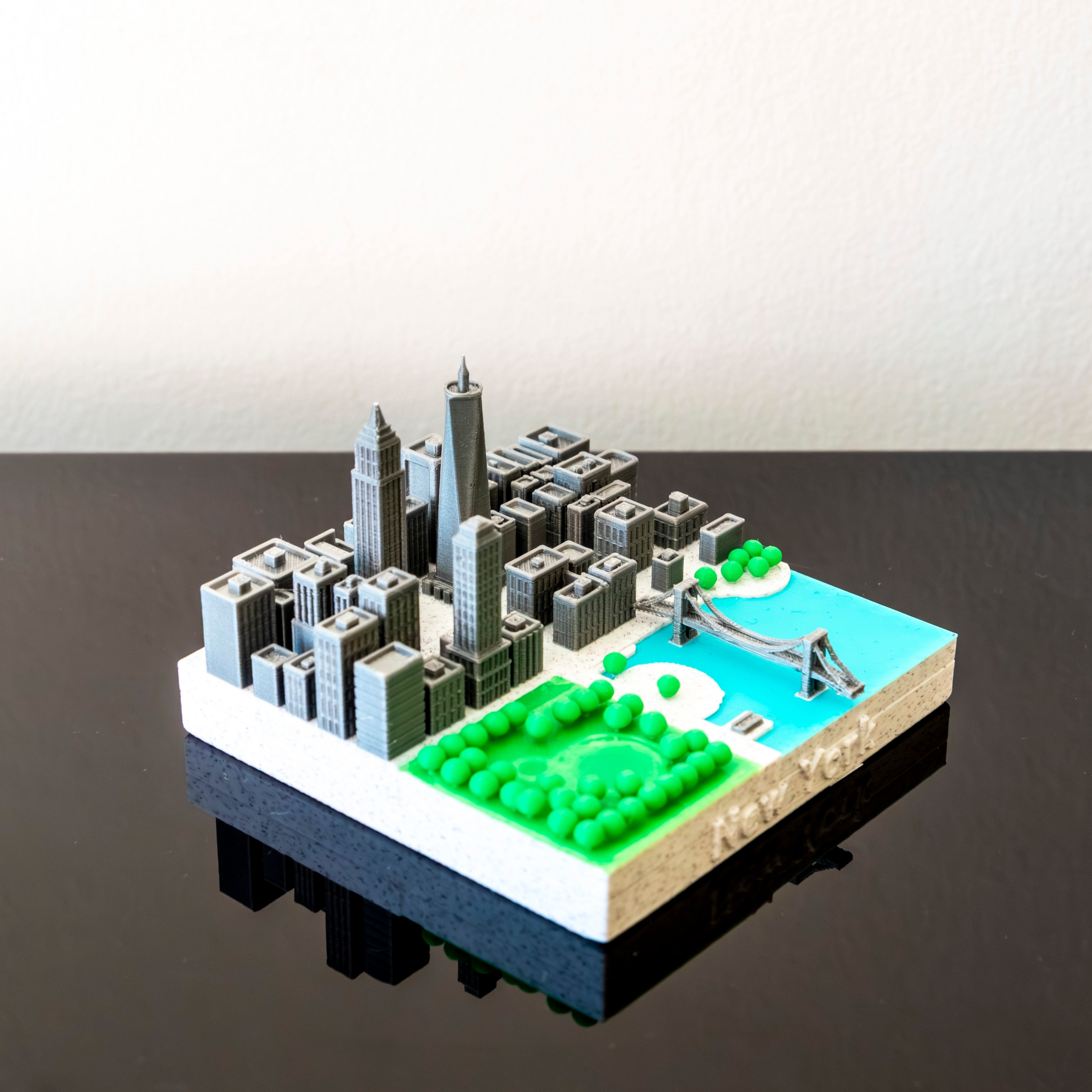 Mini ville 3D de New York