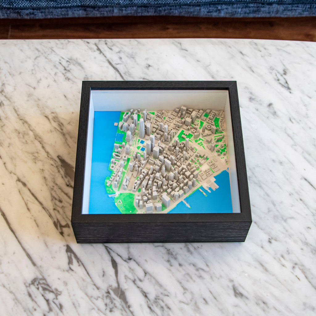 Carte 3D de New York - Lower Manhattan