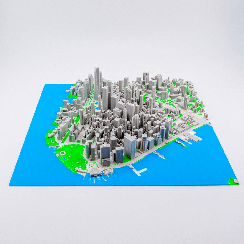 Carte 3D de New York - Lower Manhattan