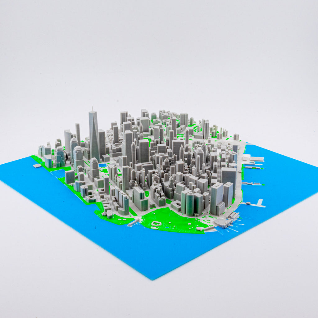 Carte 3D de New York - Lower Manhattan