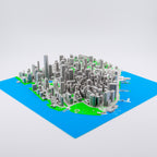 Carte 3D de New York - Lower Manhattan