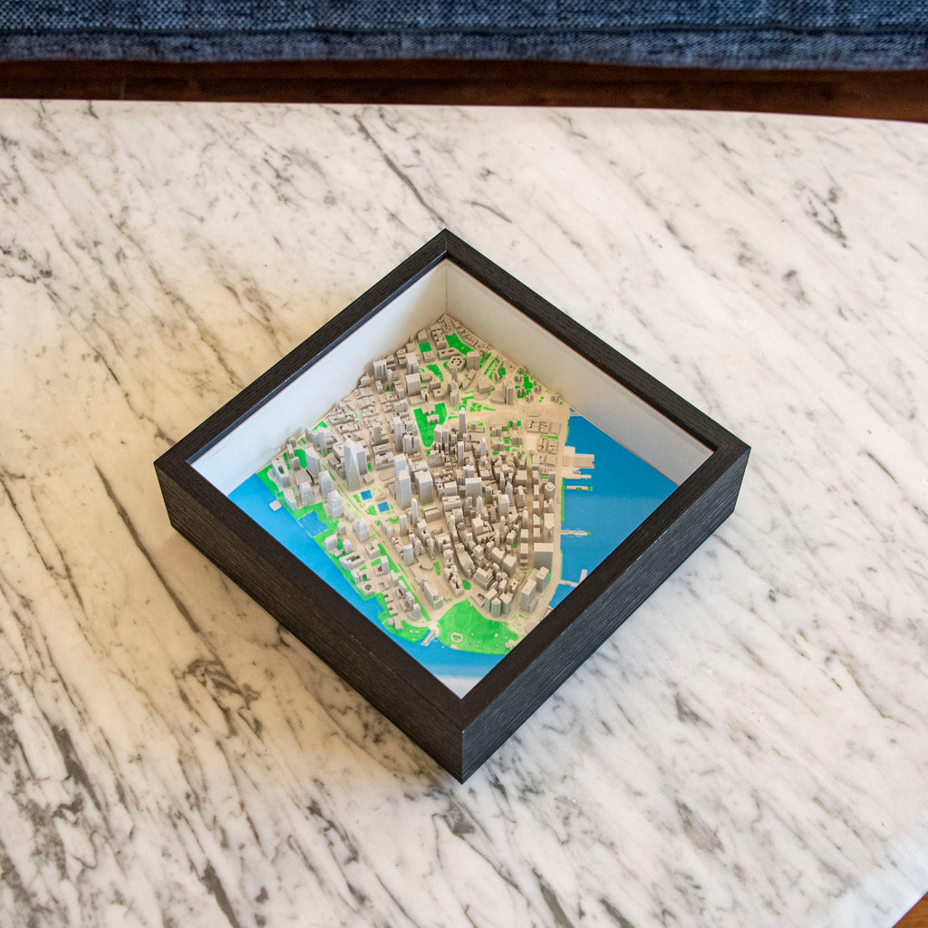 Carte 3D de New York - Lower Manhattan