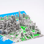 Carte 3D de New York - Lower Manhattan