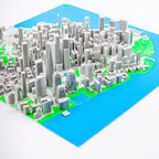 Carte 3D de New York - Lower Manhattan