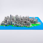 Carte 3D de New York - Lower Manhattan