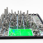 Carte 3D de New York - Upper Manhattan