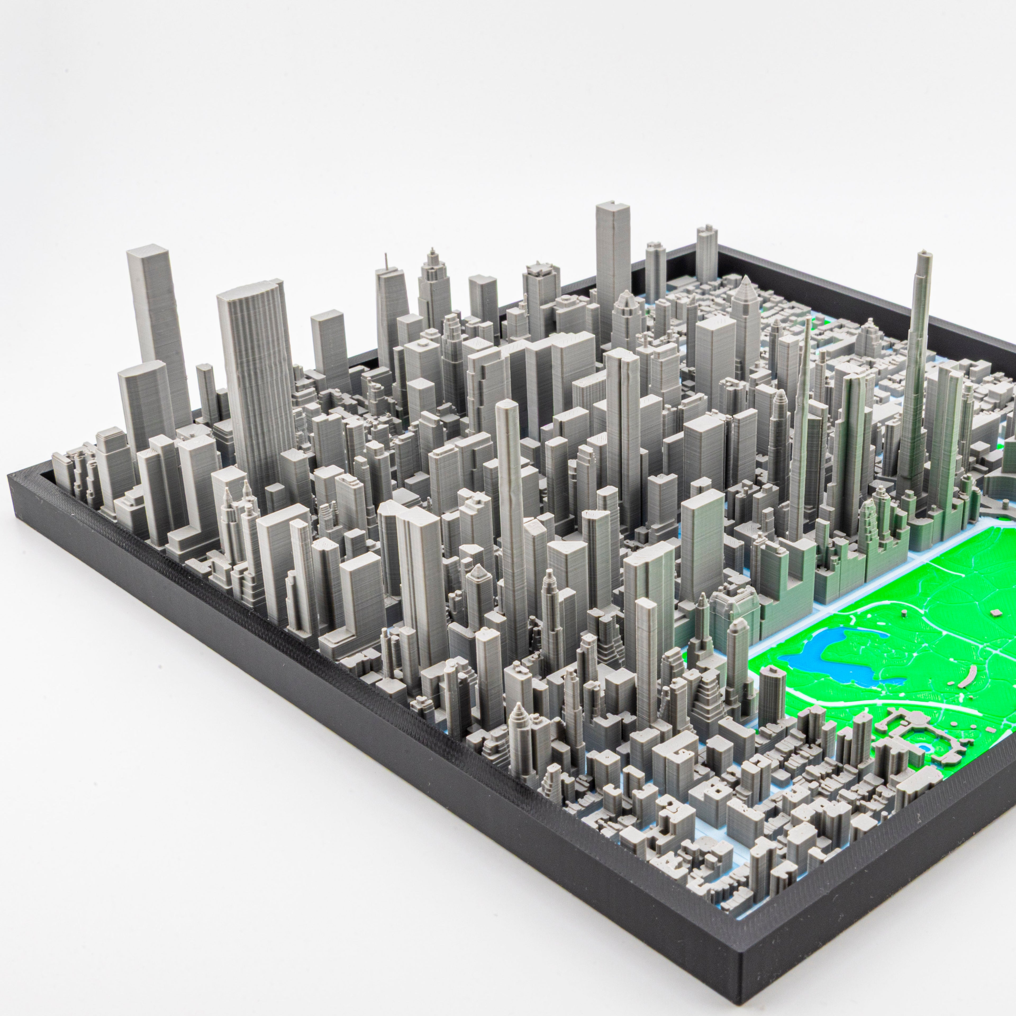 Carte 3D de New York - Upper Manhattan