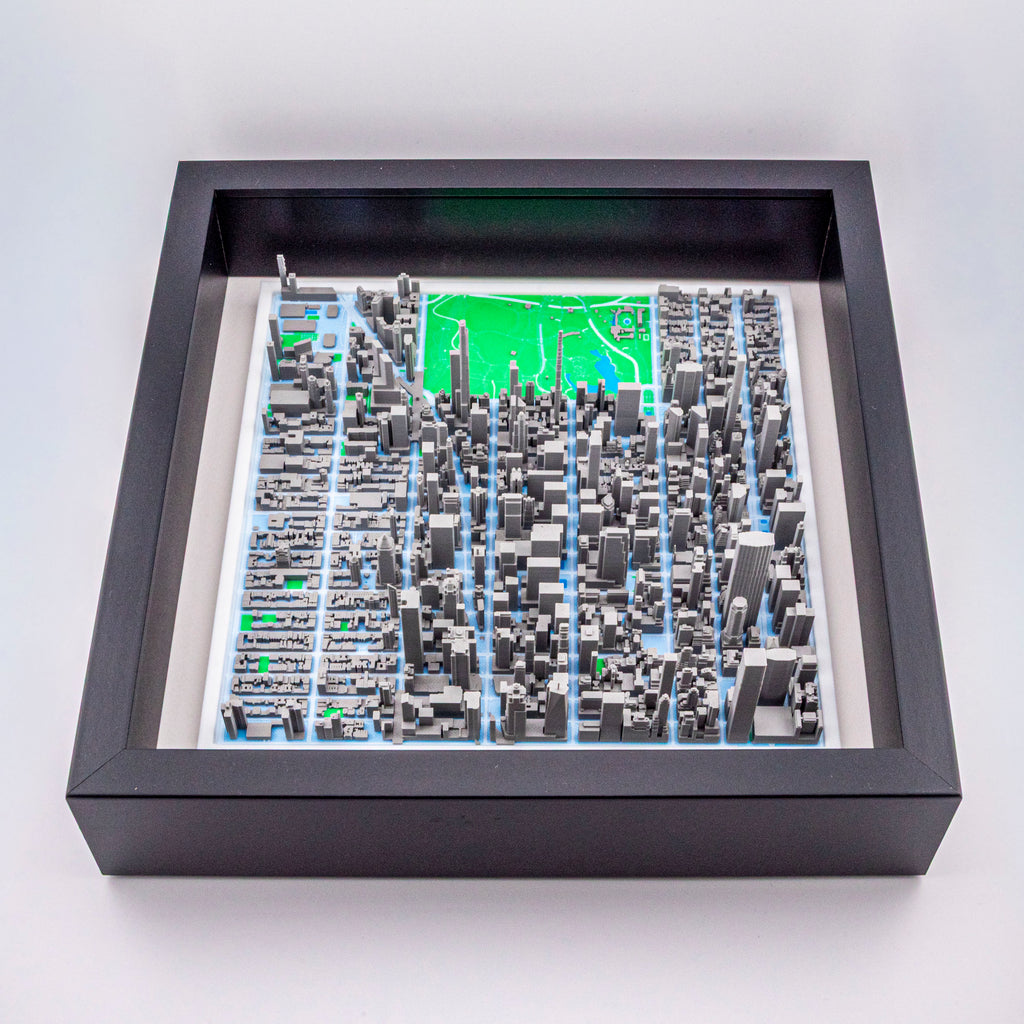 Carte 3D de New York - Upper Manhattan