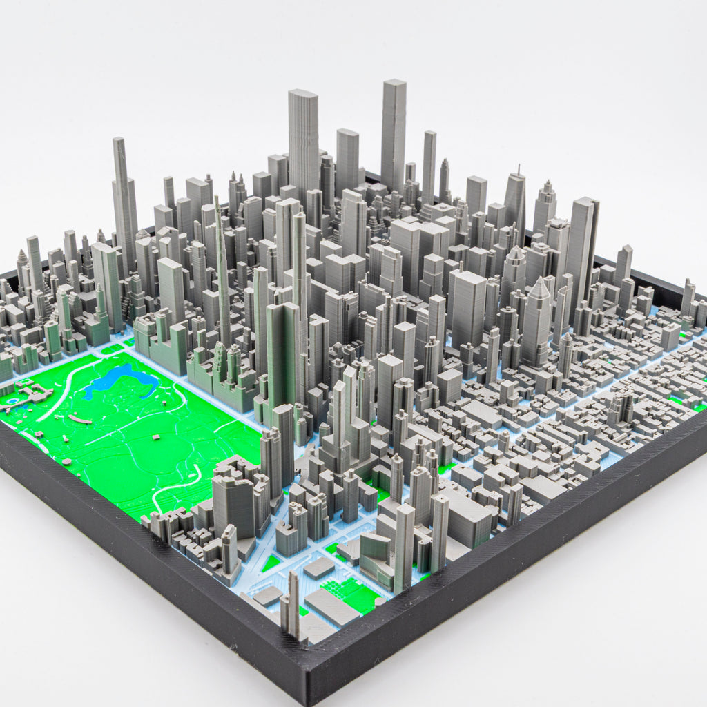 Carte 3D de New York - Upper Manhattan