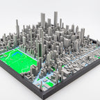 Carte 3D de New York - Upper Manhattan