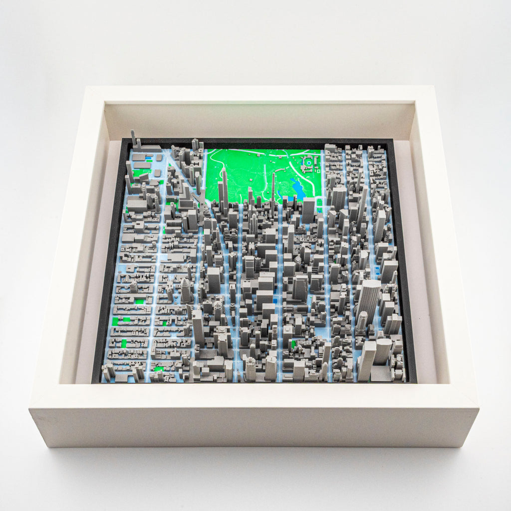 Carte 3D de New York - Upper Manhattan