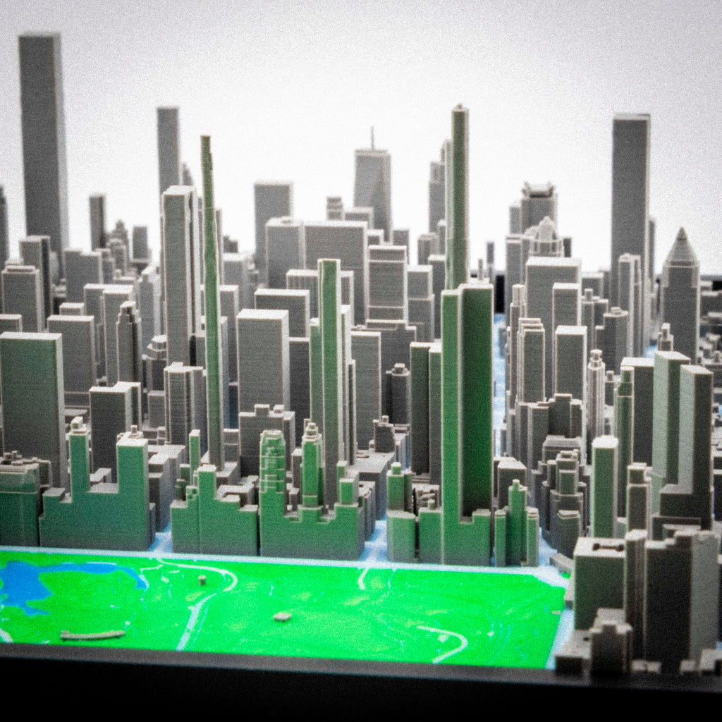 Carte 3D de New York - Upper Manhattan